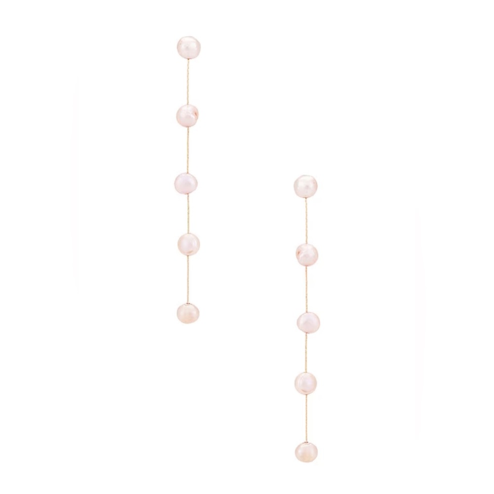 Drop Pearl Earrings